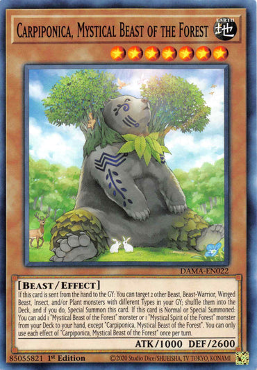 Carpiponica, Mystical Beast of the Forest [DAMA-EN022] Common 