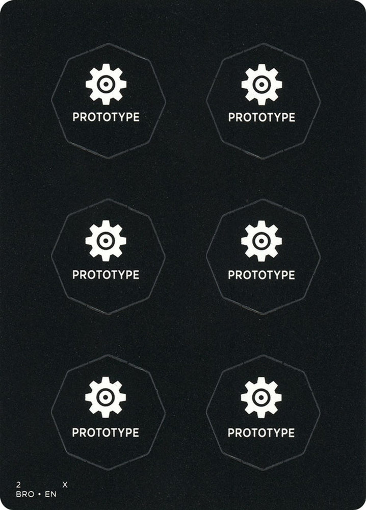 Punch Card Token [The Brothers' War Tokens] 