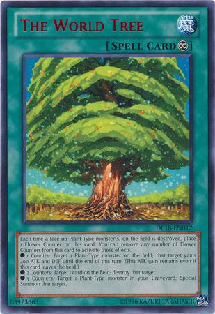 The World Tree (Red) [DL18-EN012] Rare 
