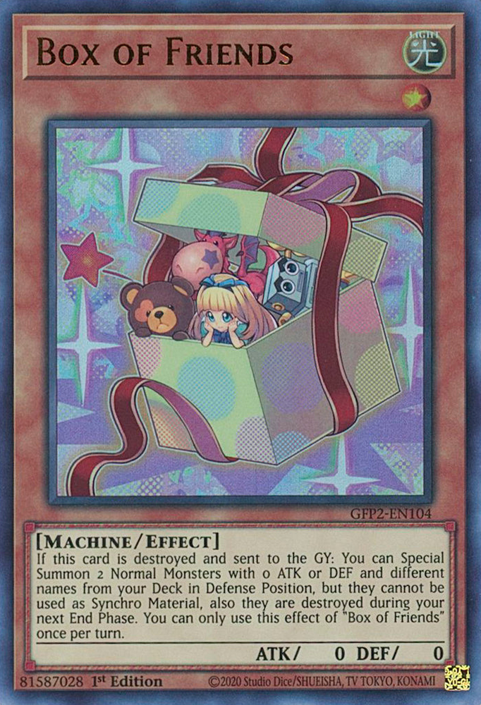 Box of Friends [GFP2-EN104] Ultra Rare 