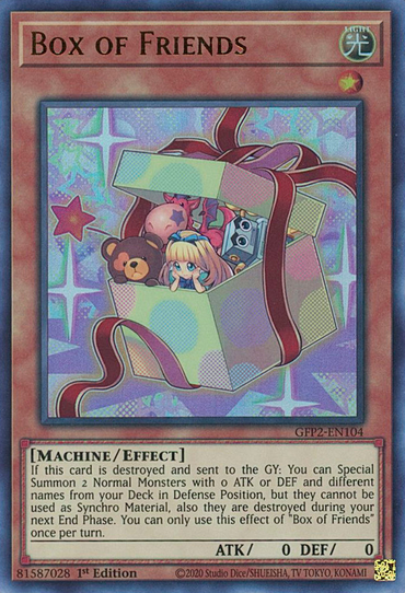 Box of Friends [GFP2-EN104] Ultra Rare 