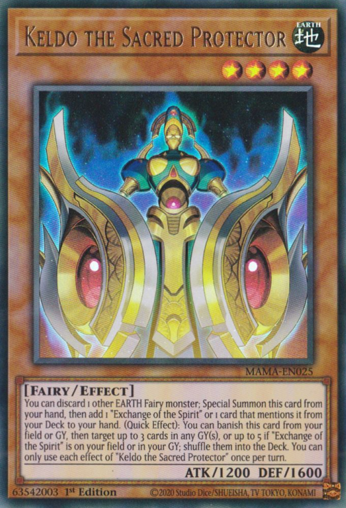 Keldo the Sacred Protector [MAMA-EN025] Ultra Rare 