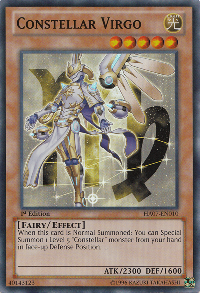 Constellar Virgo [HA07-EN010] Super Rare 