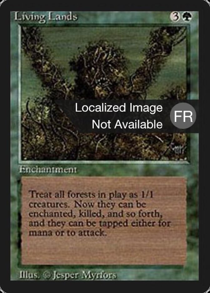 Living Lands [Foreign Black Border] 