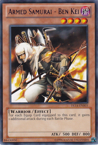 Armed Samurai - Ben Kei (Blue) [DL14-EN003] Rare 