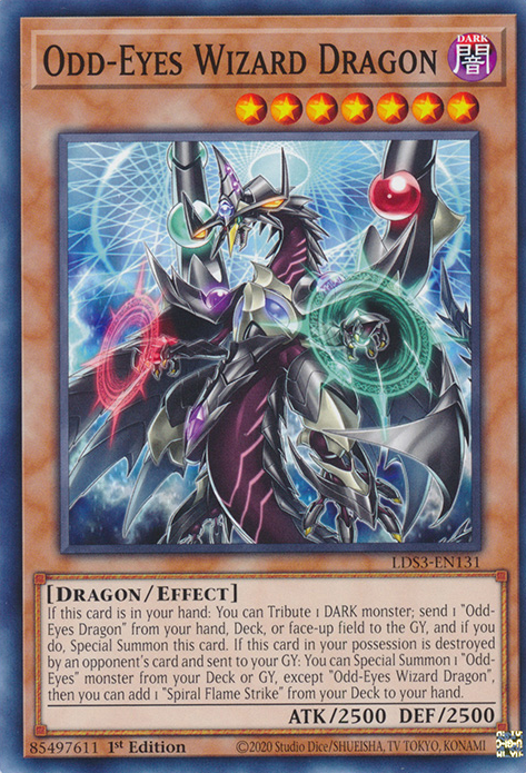 Odd-Eyes Wizard Dragon [LDS3-EN131] Common 