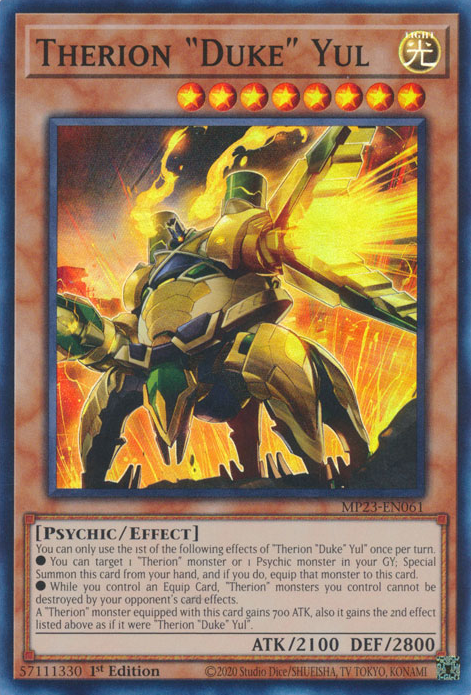 Therion "Duke" Yul [MP23-EN061] Super Rare 