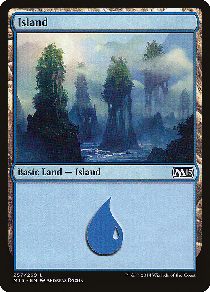 Island (257) [Magic 2015] 