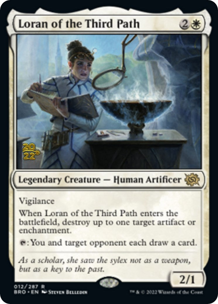 Loran of the Third Path [The Brothers' War Prerelease Promos] 