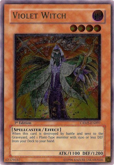 Violet Witch [CRMS-EN097] Ultimate Rare 
