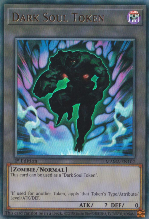 Dark Soul Token [MAMA-EN102] Ultra Rare 