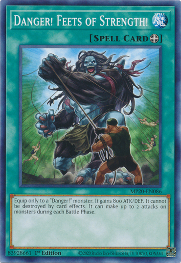 Danger! Feet of Strength! [MP20-EN086] Common 