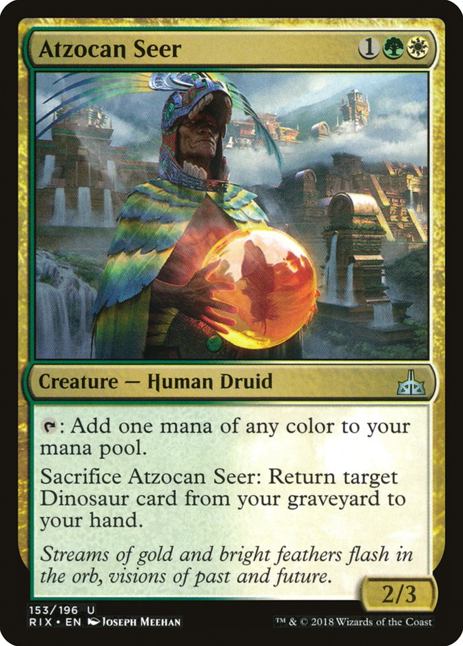 Atzocan Seer [Rivals of Ixalan] 