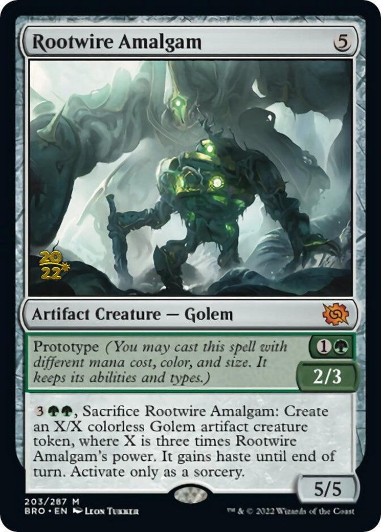 Rootwire Amalgam [The Brothers' War Prerelease Promos] 