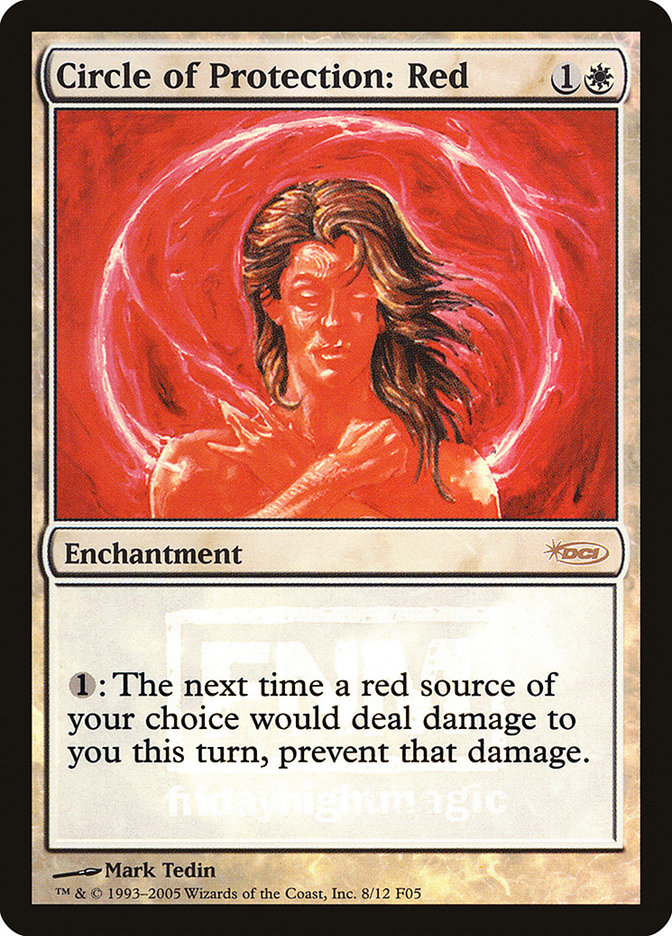 Circle of Protection: Red [Friday Night Magic 2005] 