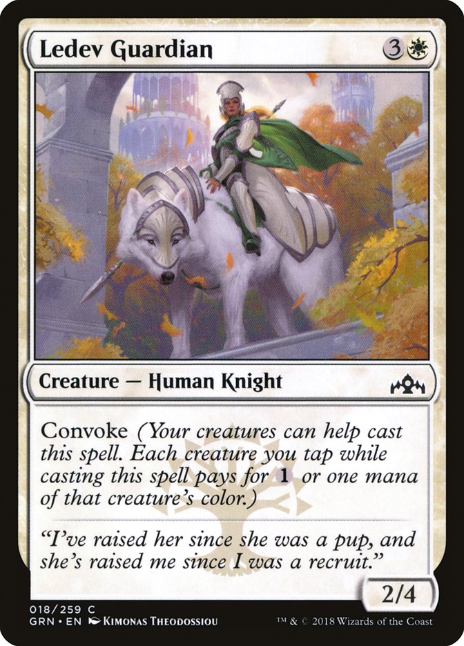 Ledev Guardian [Guilds of Ravnica] 