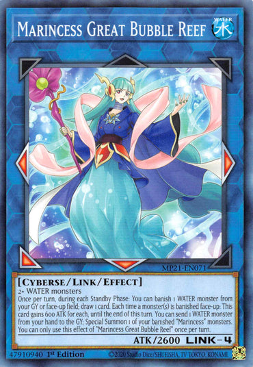 Marincess Great Bubble Reef [MP21-EN071] Common 