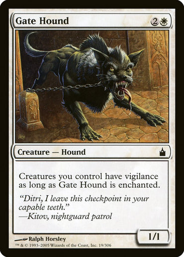 Gate Hound [Ravnica: City of Guilds] 