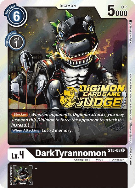 DarkTyrannomon [ST5-08] (Judge Pack 1) [Starter Deck: Machine Black Promos] 