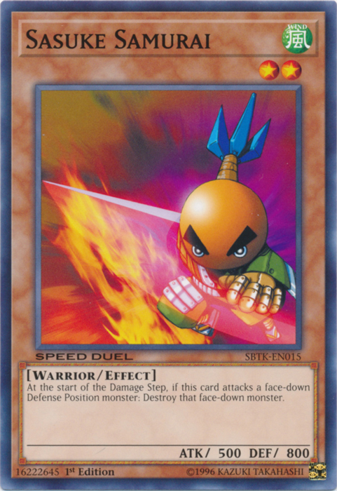 Sasuke Samurai [SBTK-EN015] Common 