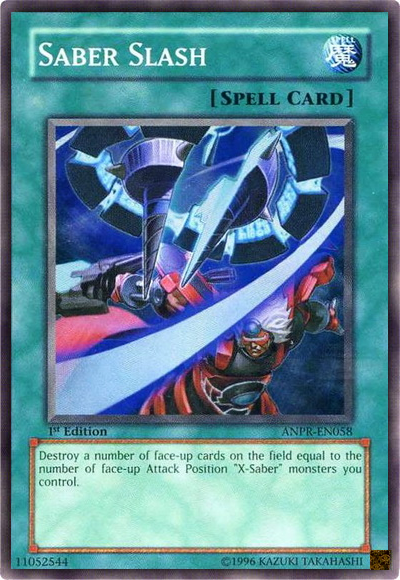 Saber Slash [ANPR-EN058] Super Rare 