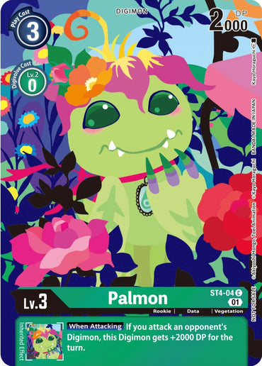 Palmon [ST4-04] (Tamer's Card Set 2 Floral Fun) [Starter Deck: Giga Green Promos] 