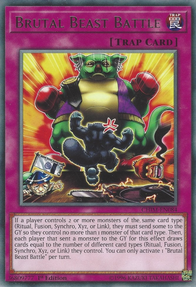 Brutal Beast Battle [CHIM-EN084] Rare 