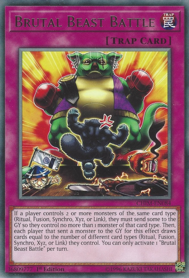 Brutal Beast Battle [CHIM-EN084] Rare 