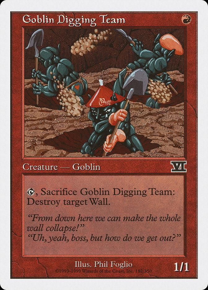 Goblin Digging Team [Classic Sixth Edition] 