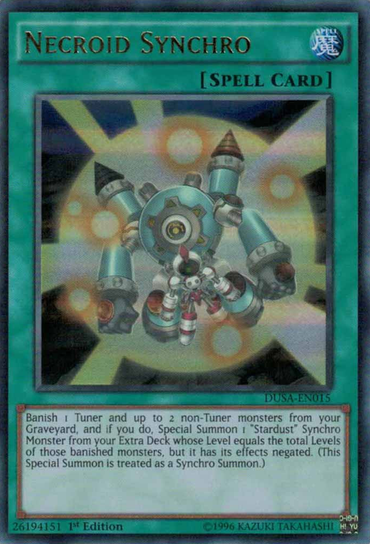 Necroid Synchro [DUSA-EN015] Ultra Rare 