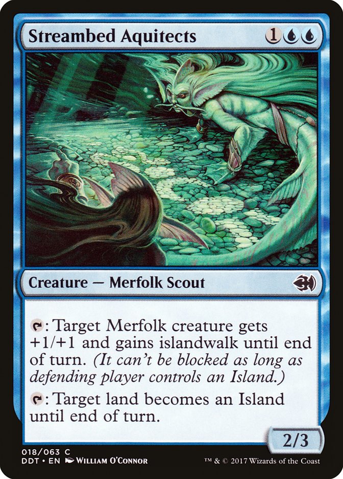 Streambed Aquitects [Duel Decks: Merfolk vs. Goblins] 