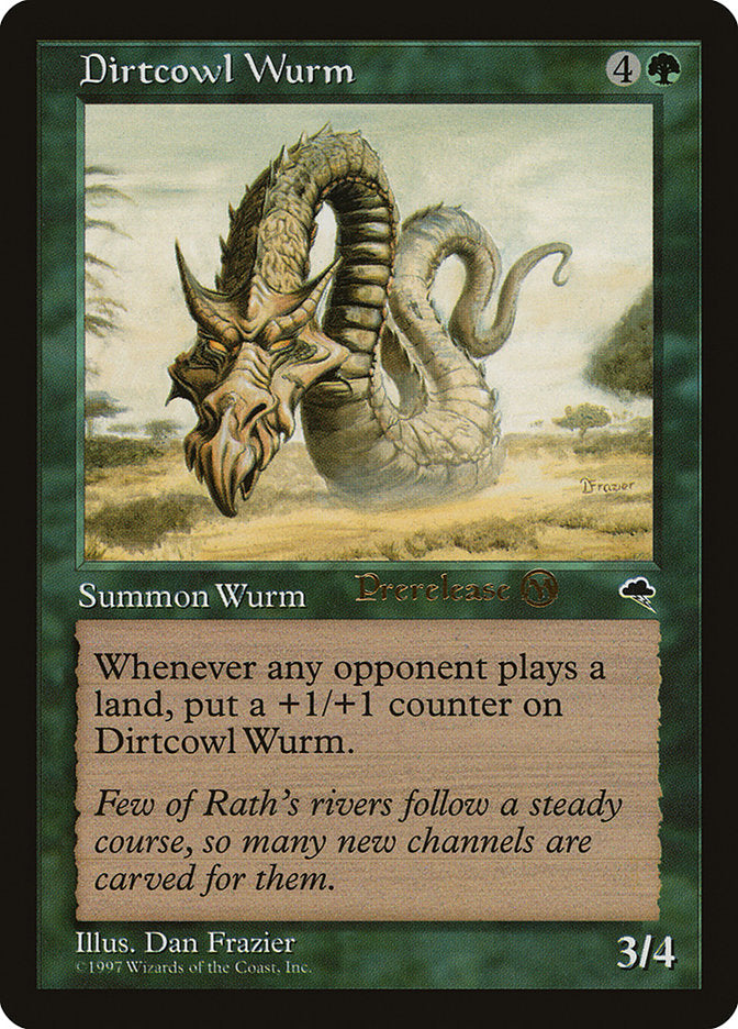 Dirtcowl Wurm [Tempest Promos]