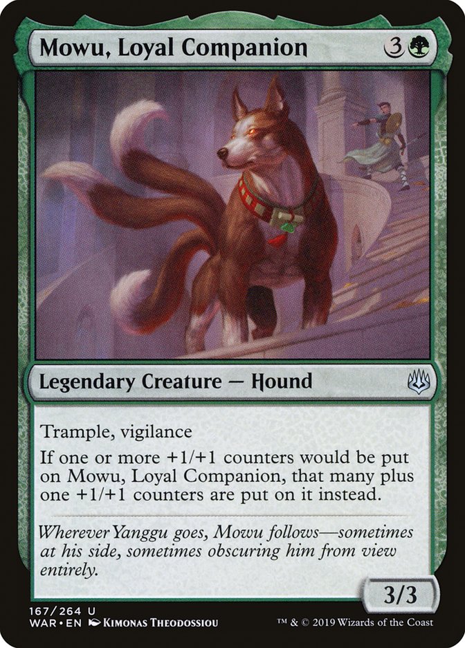 Mowu, Loyal Companion [War of the Spark] 