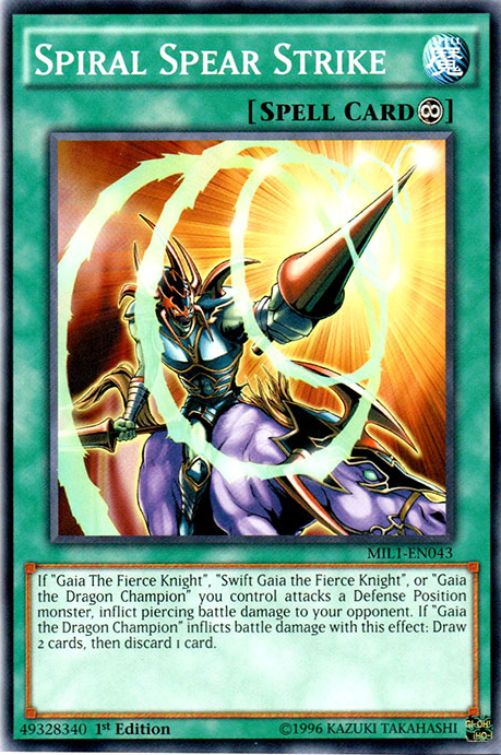 Spiral Spear Strike [MIL1-EN043] Common 