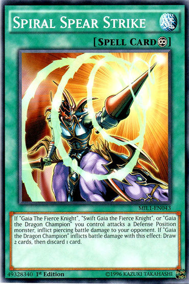 Spiral Spear Strike [MIL1-EN043] Common 