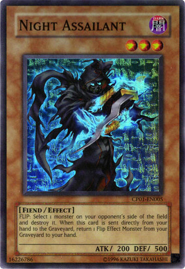 Night Assailant [CP01-EN005] Super Rare 