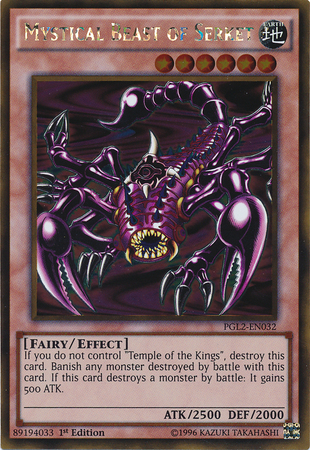 Mystical Beast of Serket [PGL2-EN032] Gold Rare 