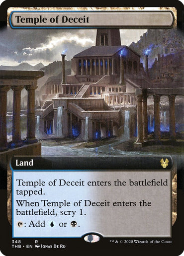 Temple of Deceit (Extended Art) [Theros Beyond Death] 