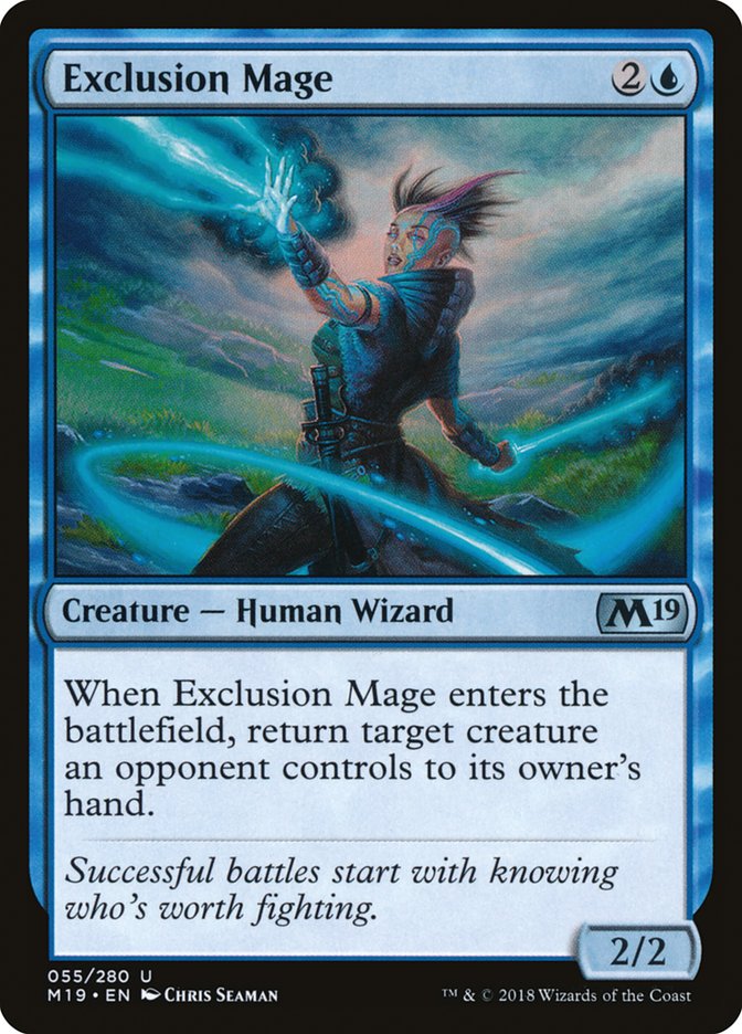 Exclusion Mage [Core Set 2019] 