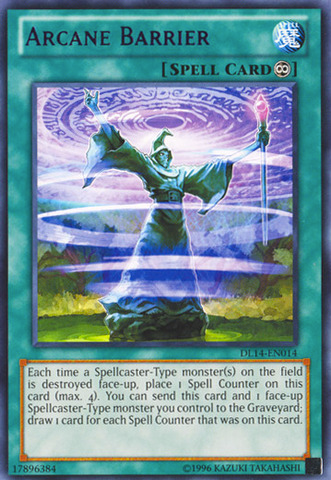 Arcane Barrier (Purple) [DL14-EN014] Rare 
