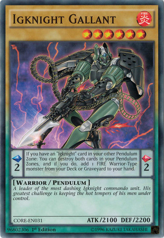 Igknight Gallant [CORE-EN031] Common 