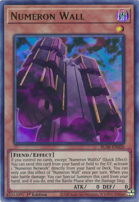 Numeron Wall [BLAR-EN020] Ultra Rare 