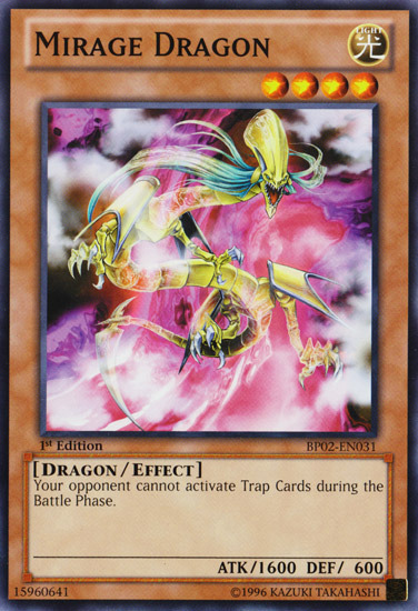 Mirage Dragon [BP02-EN031] Mosaic Rare 