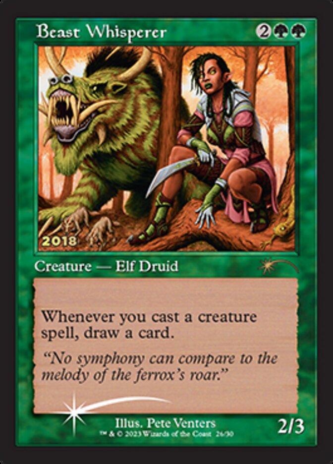 Beast Whisperer [30th Anniversary Promos] 