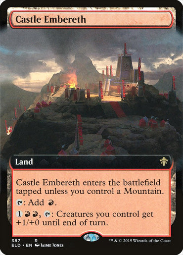 Castle Embereth (Extended Art) [Throne of Eldraine] 