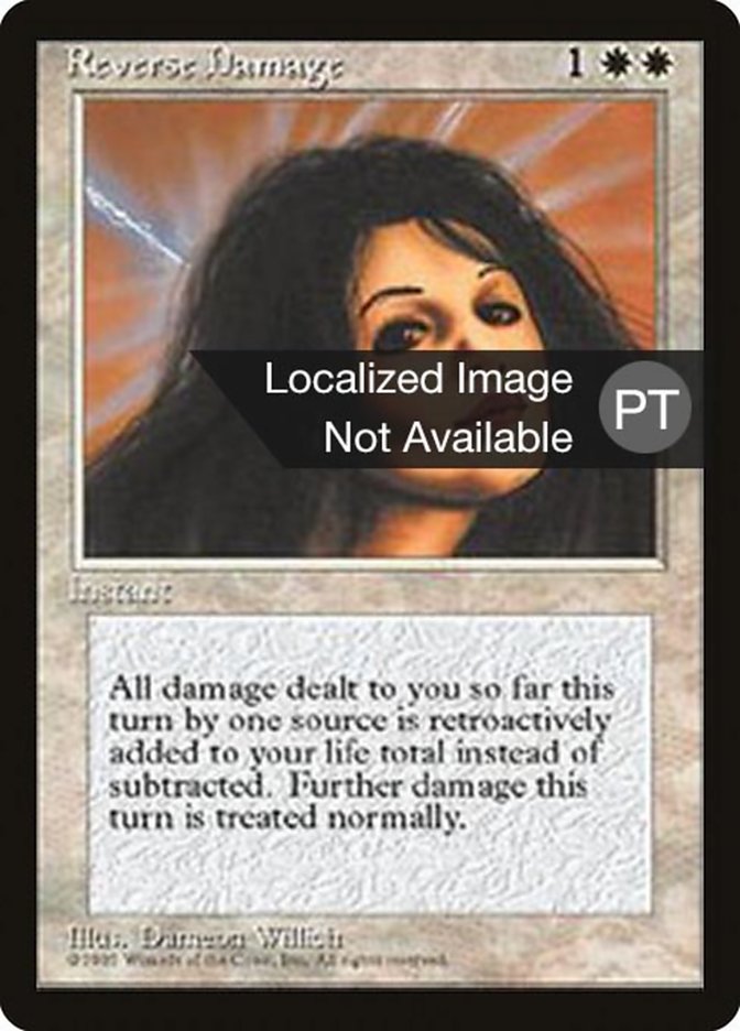 Reverse Damage [Fourth Edition (Foreign Black Border)] 