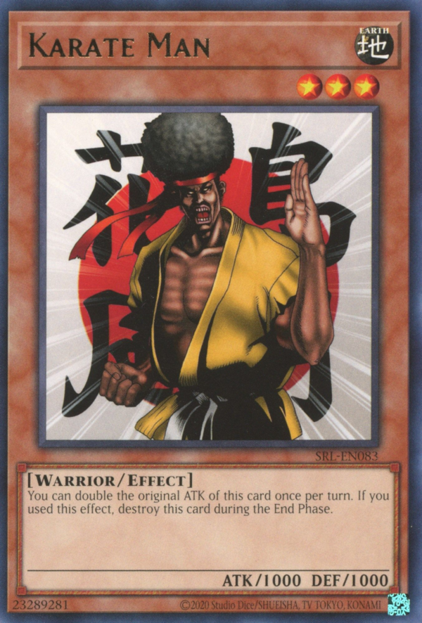 Karate Man [SRL-EN083] Rare 