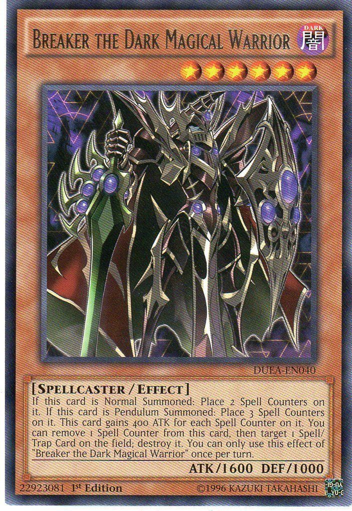 Breaker the Dark Magical Warrior [DUEA-EN040] Rare 