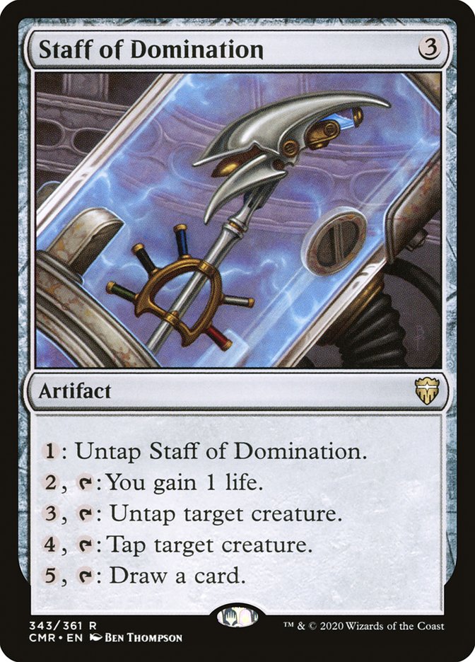 Staff of Domination [Commander Legends] 