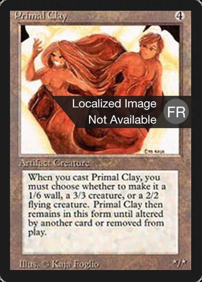 Primal Clay [Foreign Black Border] 
